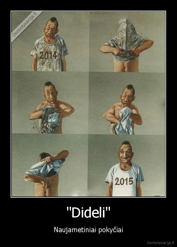 pokyciai,naujieji, metai,keistis