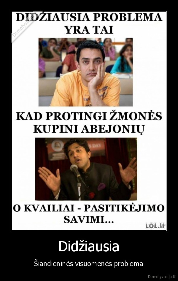 problemos,drasa,pasitikejimas