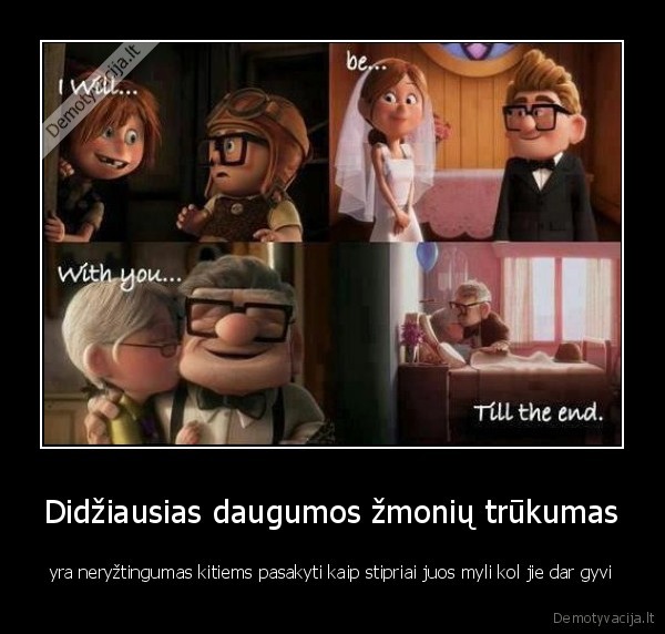 sakyk, myliu, kuo, dazniau