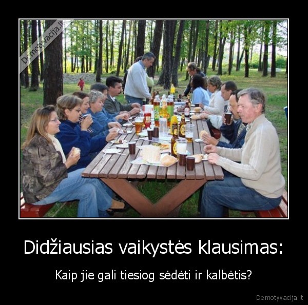 vaikiska, logika,suauge, zmones,sventinis, stalas