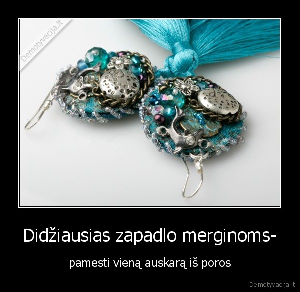 auskarai,zapadlo,merginos