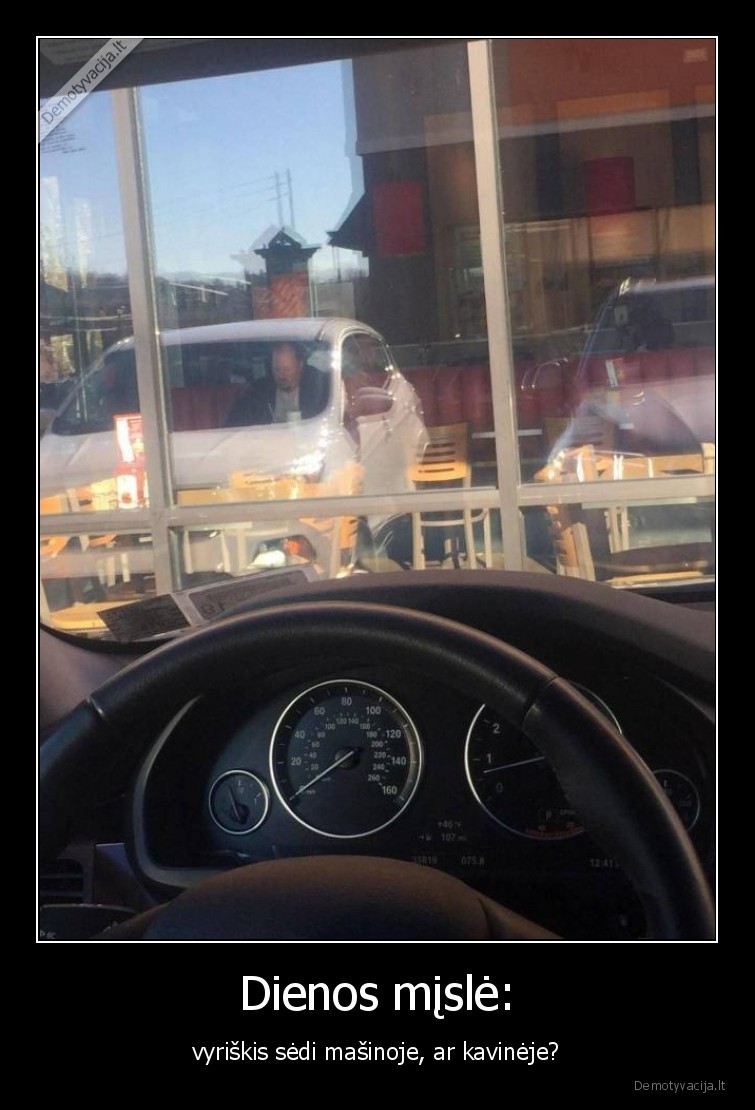 kavine,masina,iliuzija,misle