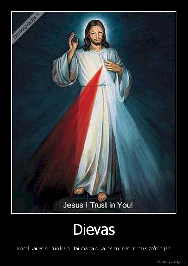 dievas, sizofrenija