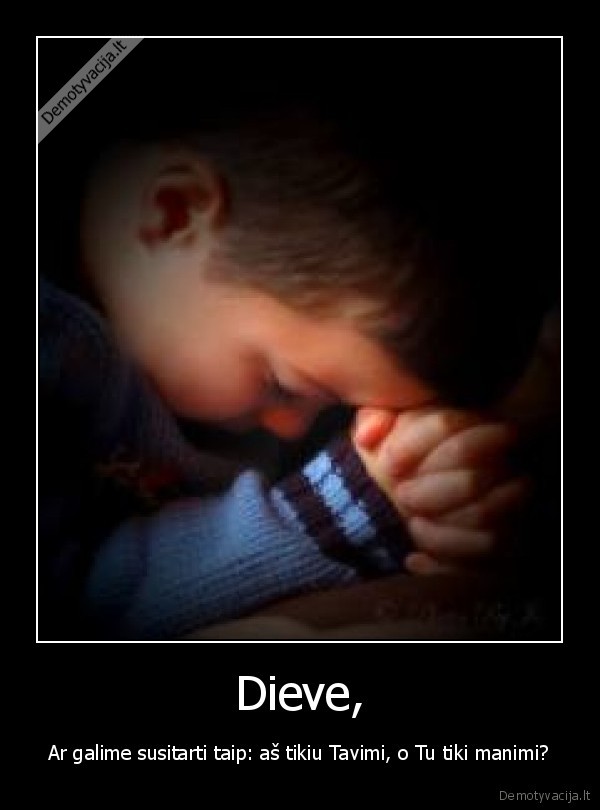 vaikas,meldziasi,dievui