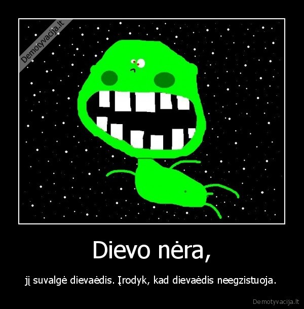 dievas,dievaedis,russell