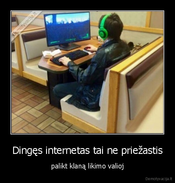 klanas,internetas