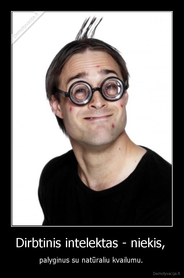Dirbtinis intelektas - niekis, 