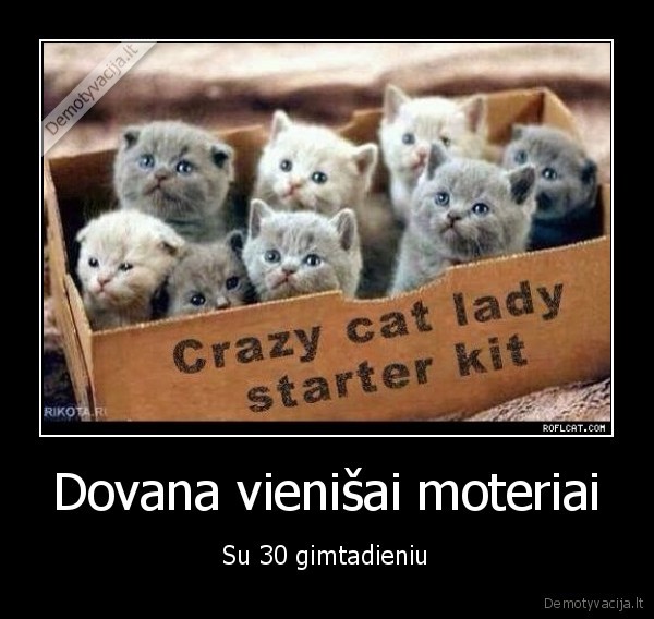 Dovana vienišai moteriai