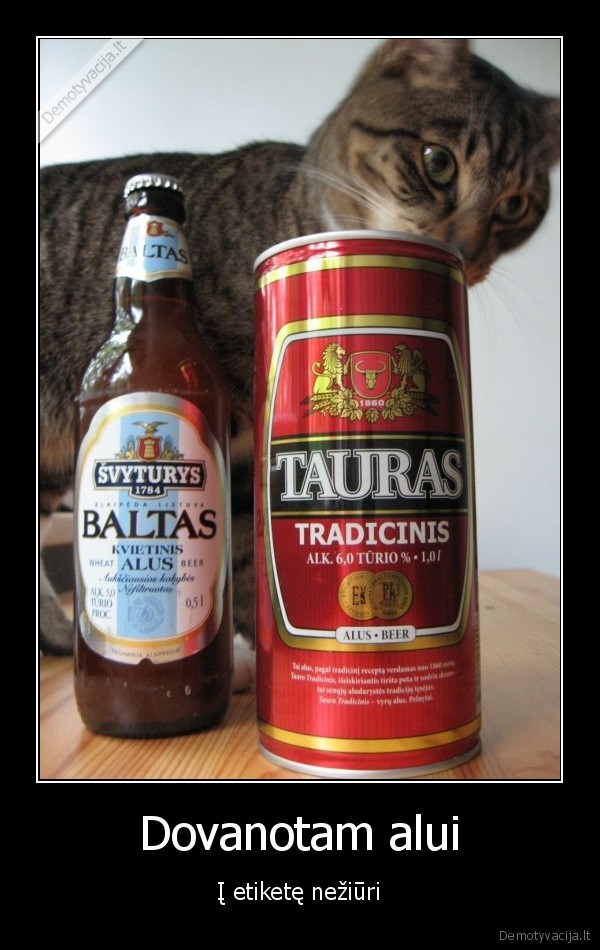 alus,dovanotas,pavadinimas