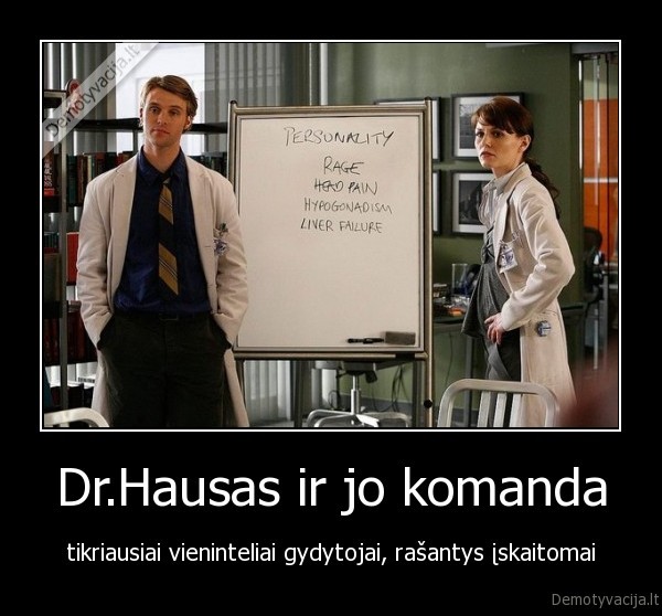 Dr.Hausas ir jo komanda