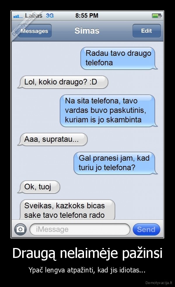 draugas, nelaimeje,sms, susirasinejimas,juokinga, sms