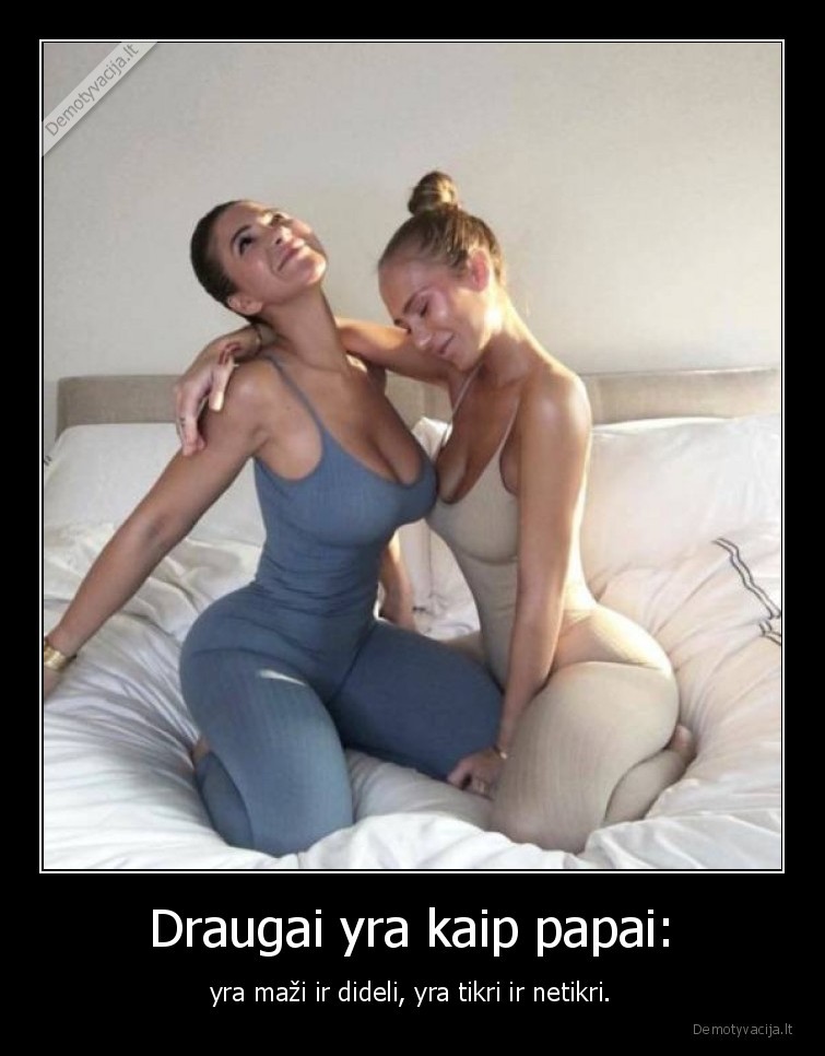 draugai,papai,mergina