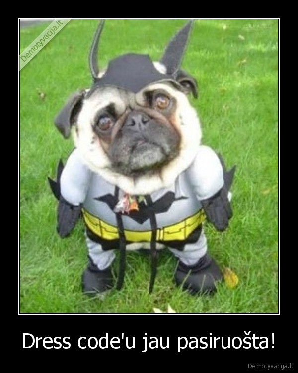 Dress code'u jau pasiruošta!