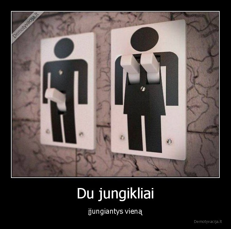 jungikliai,mergina,vyras