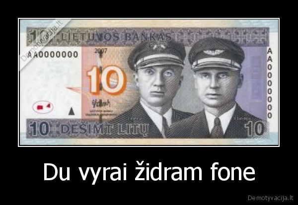 Du vyrai židram fone