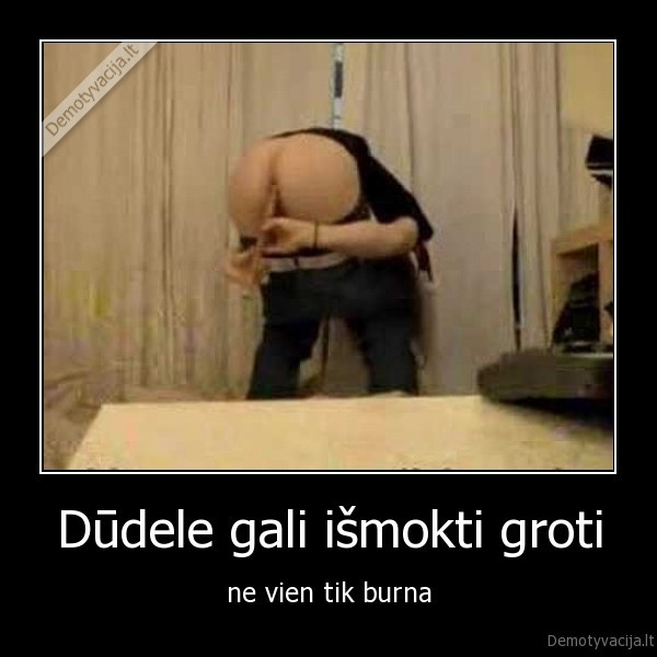 Dūdele gali išmokti groti