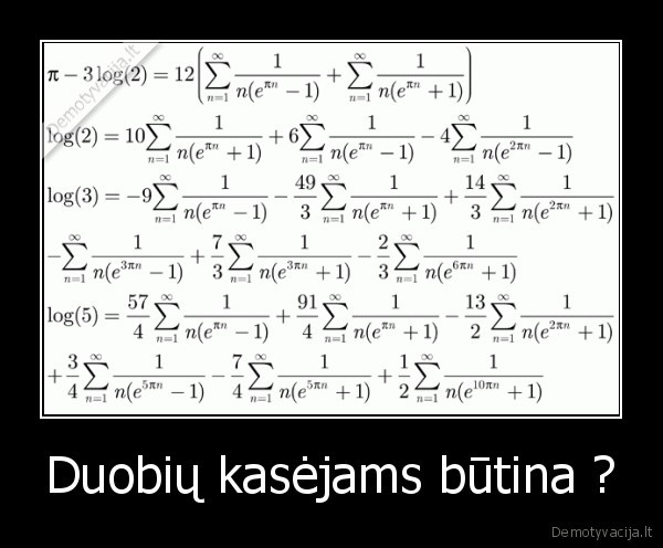 Duobių kasėjams būtina ?