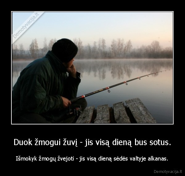 zuvis,zmogus,ismokyti,alkanas,sotus