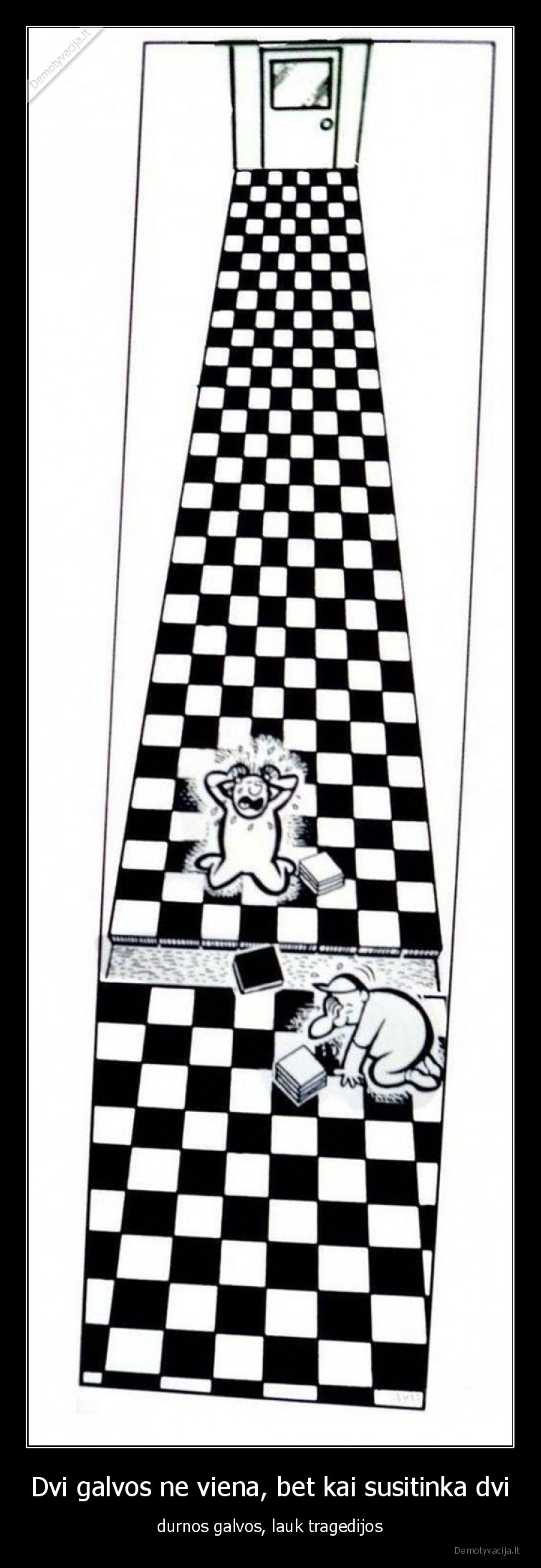 dvi,galvos,ne,viena,galva