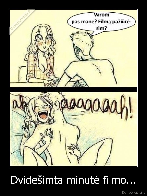 Dvidešimta minutė filmo...