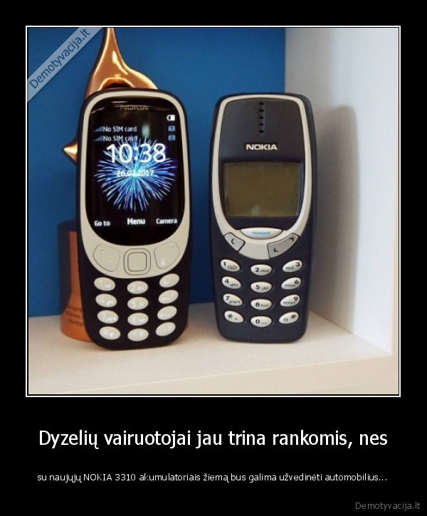 dyzeliai,nokia, 3310