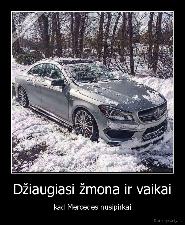 Džiaugiasi žmona ir vaikai