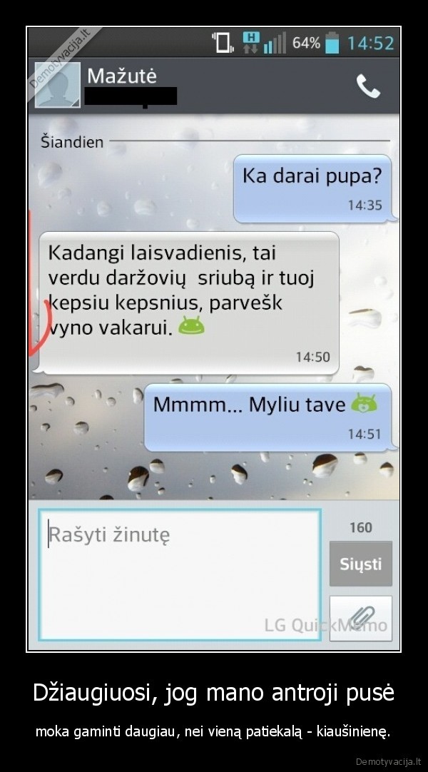 antra, puse,gaminti,kiausiniene