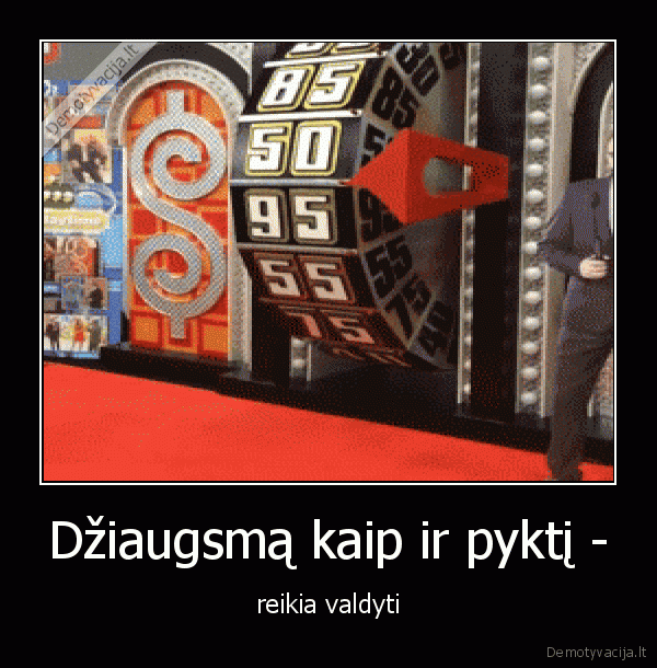 dziaugsmas,valdytis