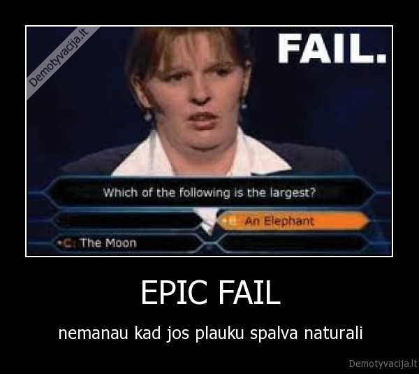 EPIC FAIL