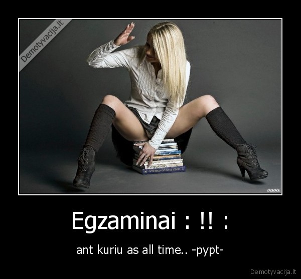 Egzaminai : !! :