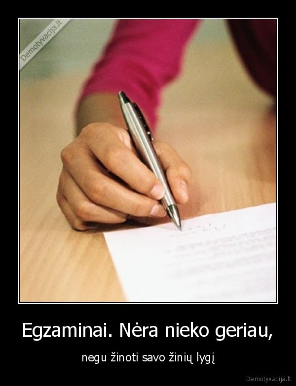 egzaminas,zinios,lygis,mokslai