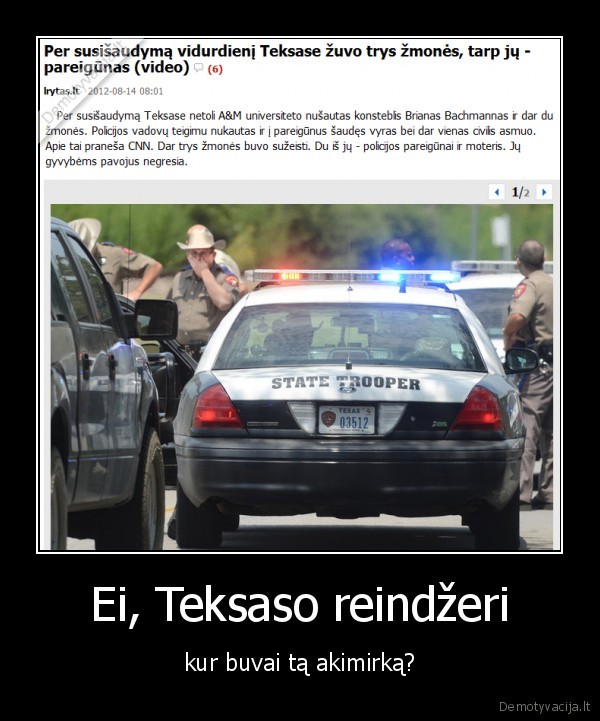Ei, Teksaso reindžeri