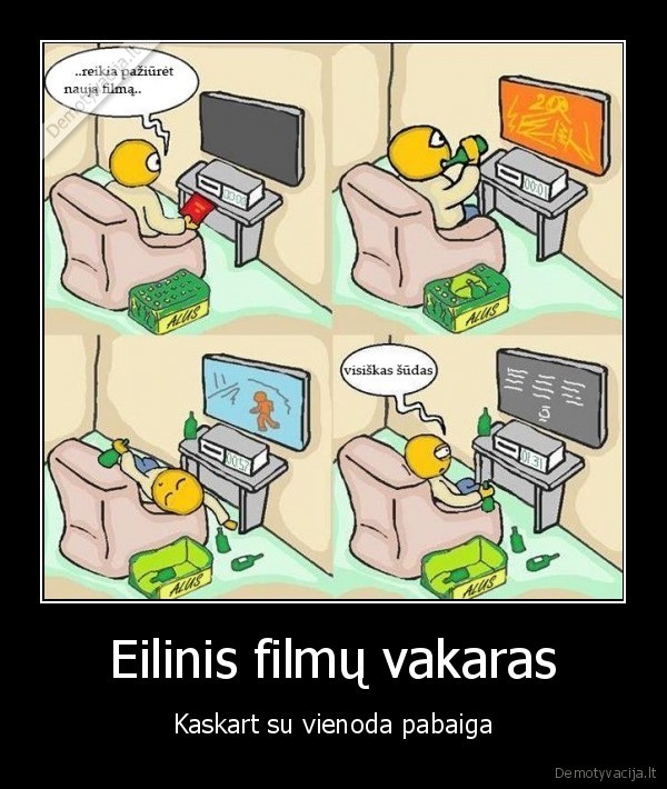 Eilinis filmų vakaras