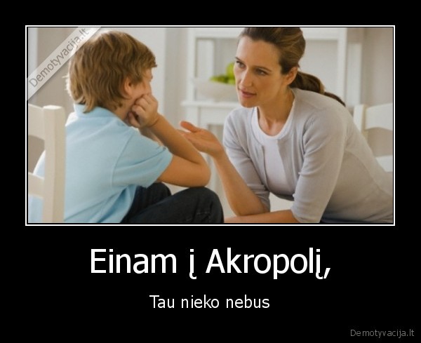 Einam į Akropolį,