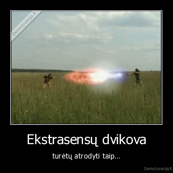 ekstrasensu, dvikova,laukas,saudymas,saudyti