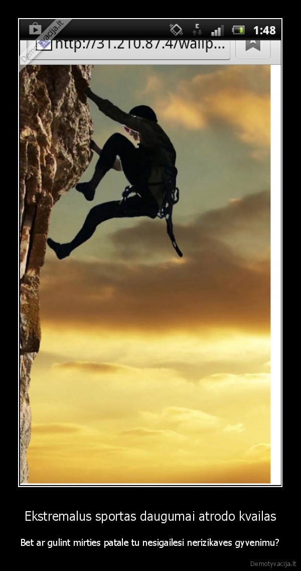 Ekstremalus sportas daugumai atrodo kvailas