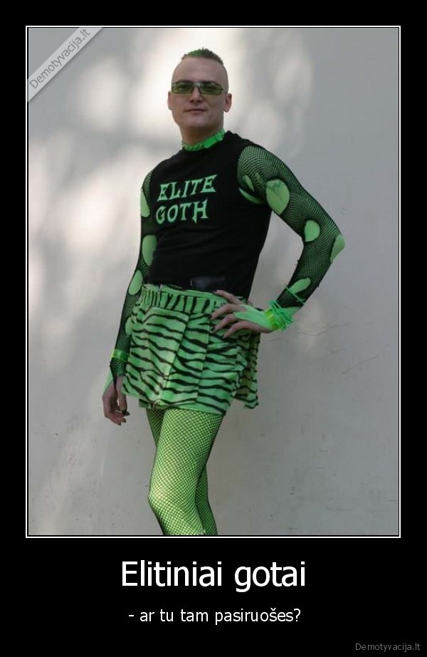 elitas,gotai,stilius