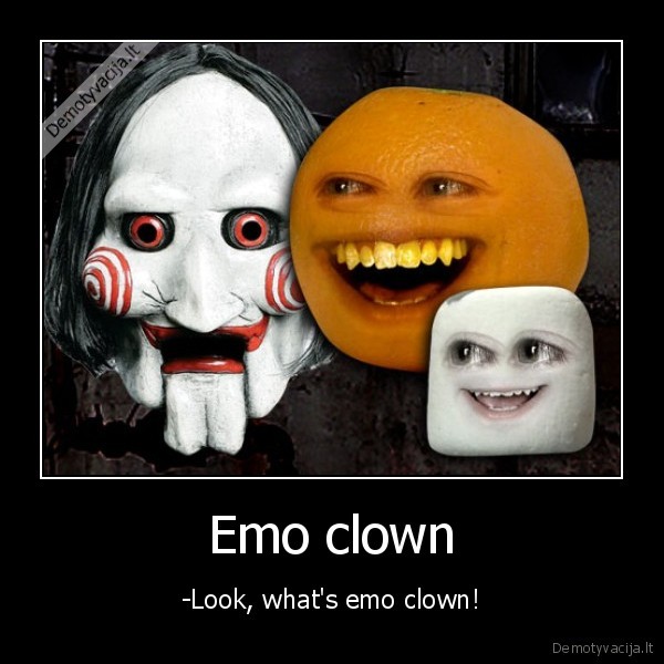 Emo clown