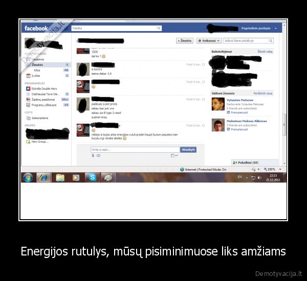 Energijos rutulys, mūsų pisiminimuose liks amžiams