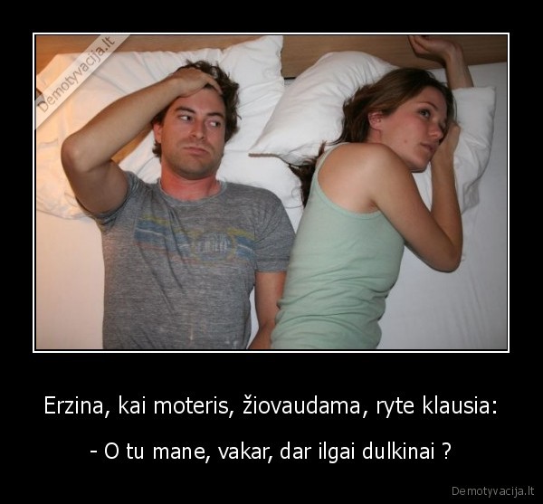 vien, noru, bobos, nepatenkinsi