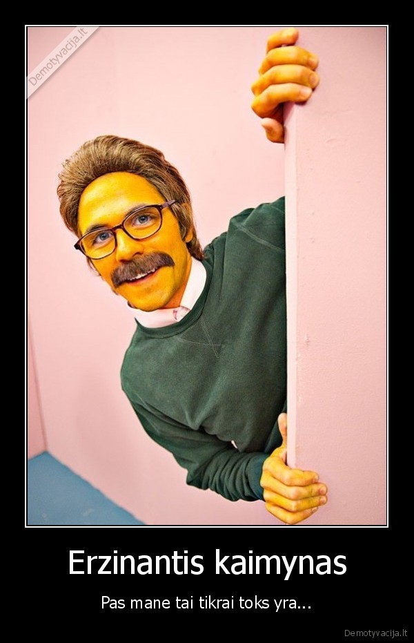 nedas,flandersas,kaimynas,nervina