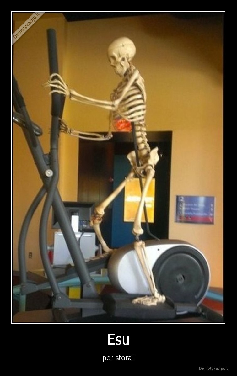 stora,sportuoja,skeletas,merginos