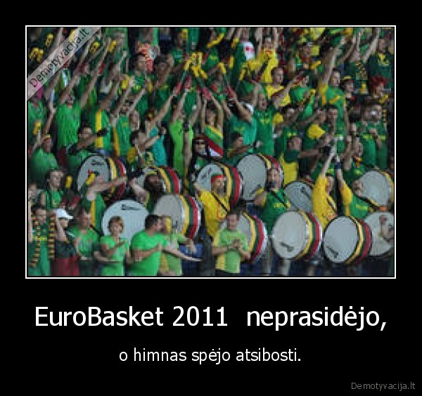 EuroBasket 2011  neprasidėjo,