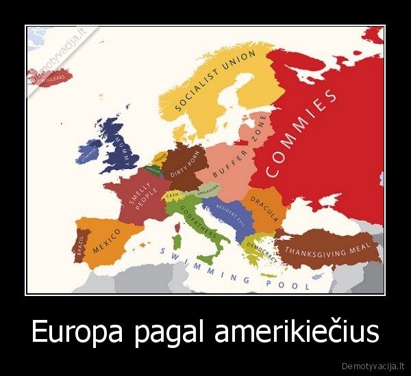 Europa pagal amerikiečius