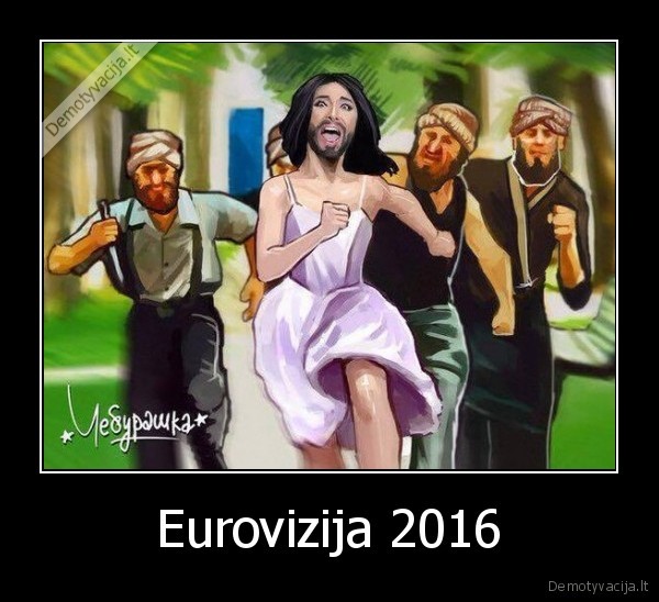 eurovizija,pabegeliai