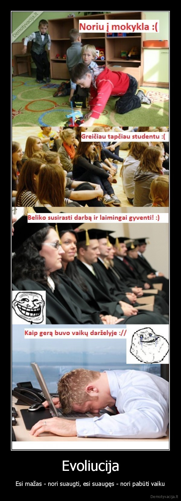 gyvenimas, yra, didelis, susiktas, reikalas