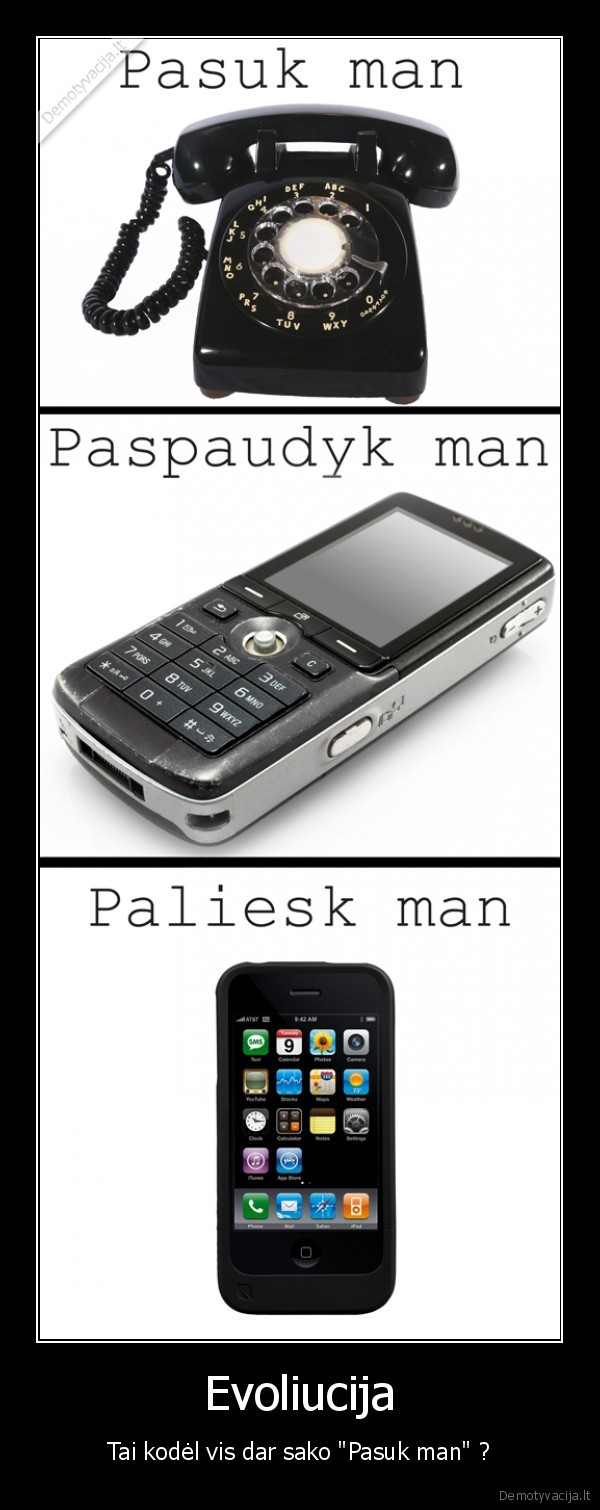 telefonas, evoliucija, pasuk, man, gyvenimas, it, 