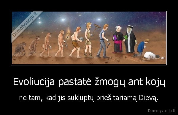 evoliucija,religija,tikejimas,issivystymas