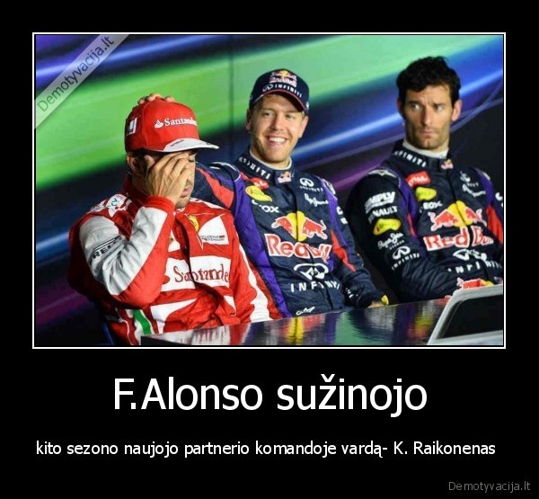 fernando, alonso, bijo, kimi, raikoneno,nes, ir, as, bijau