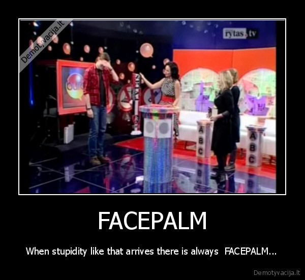 FACEPALM